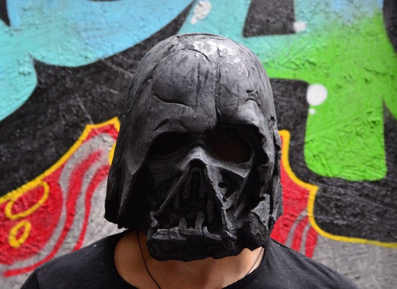 Darth Vader Helm Geschmolzen Star Wars Die Macht Erwacht Etsy
