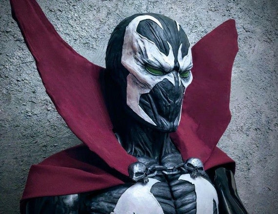 Mortal Kombat 11 Spawn Mask Etsy