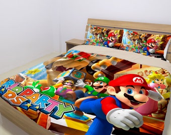 Super Mario Bedding Etsy