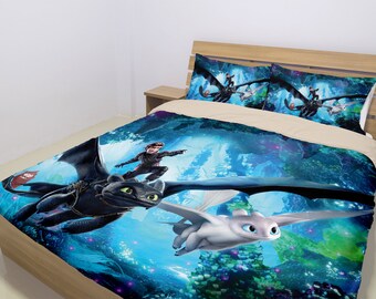 Toothless Bedding Etsy