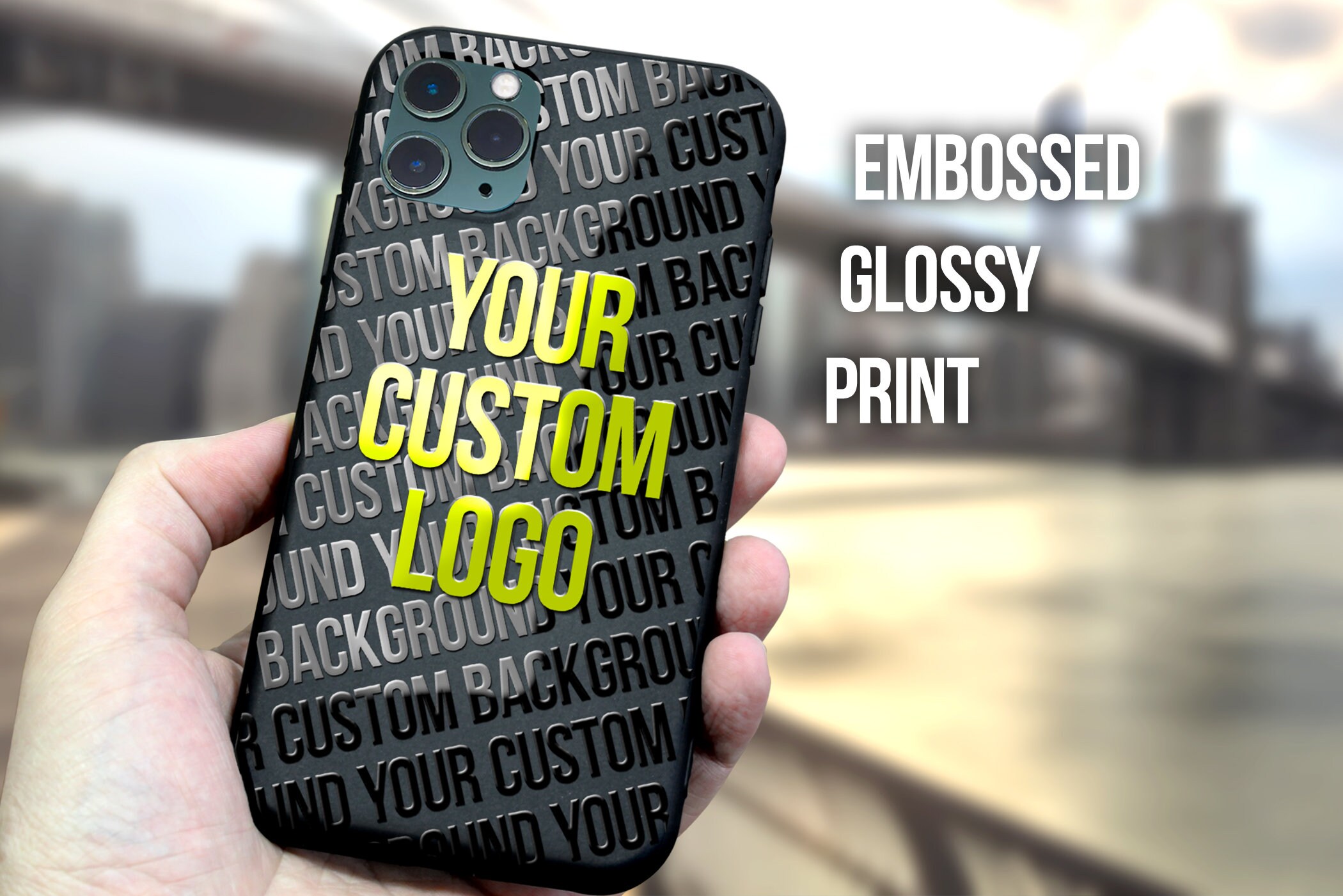 Logo phone case Custom iphone case Personalized Business Owner Etsy