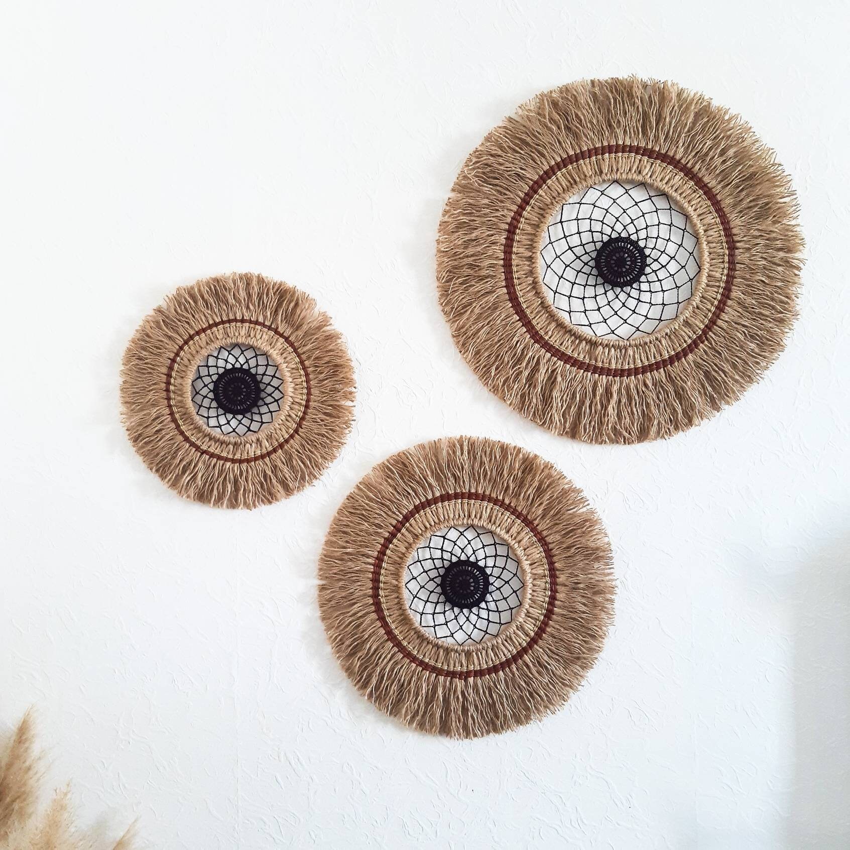 Décorations Murales en Jute