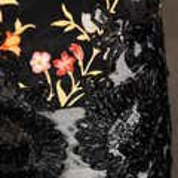 Christian Lacroix vintage floral strapless dress … - image 3