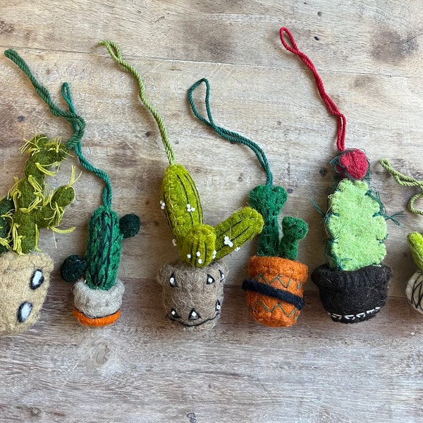 Succulent Ornament Etsy