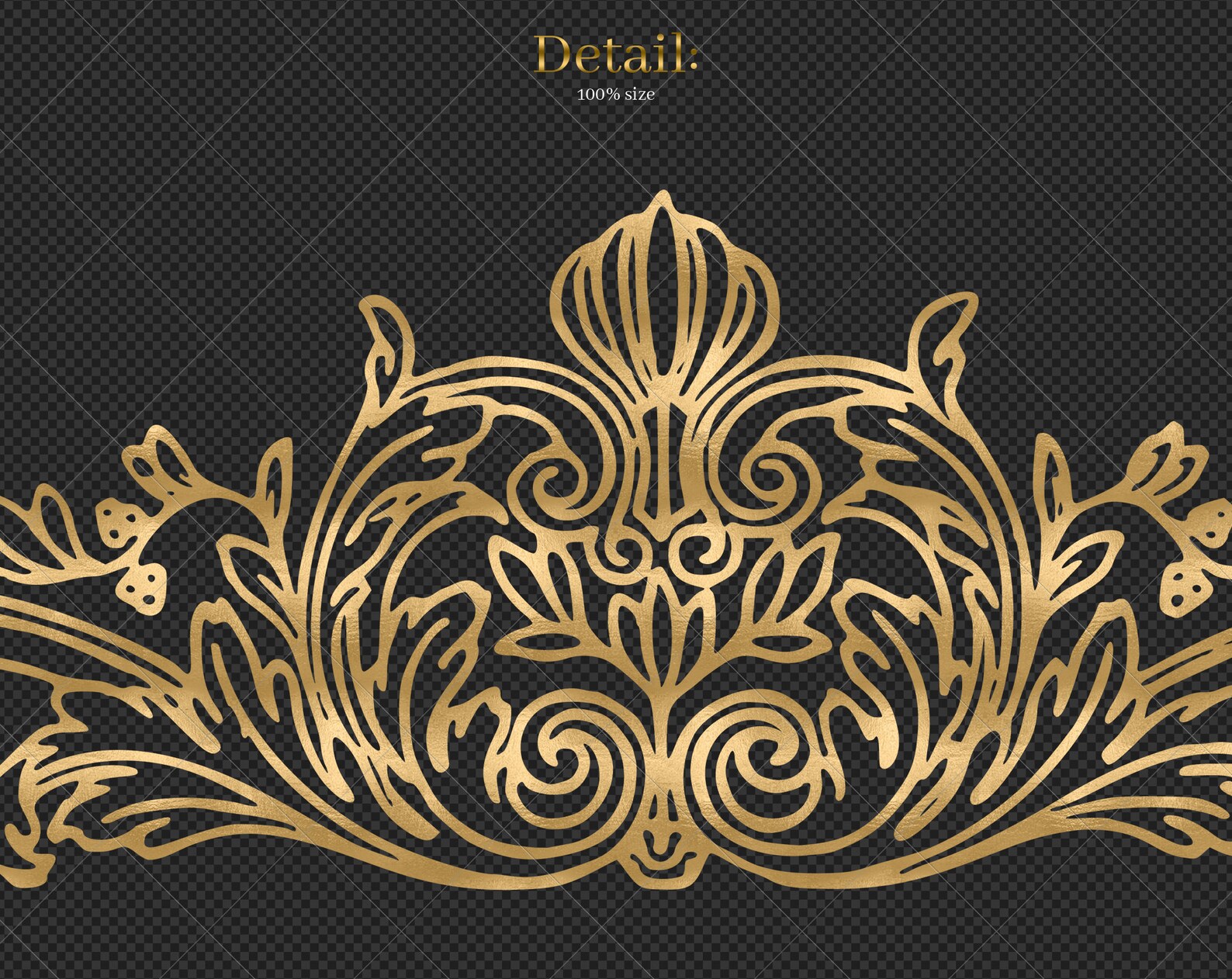 10 Gold Vintage Dividers Clipart Ornamental Dividers Clip | Etsy