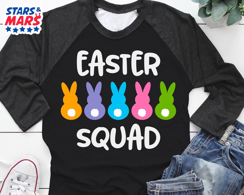 Download Easter Squad Svg Kids Easter Shirt Svg Mom's or | Etsy