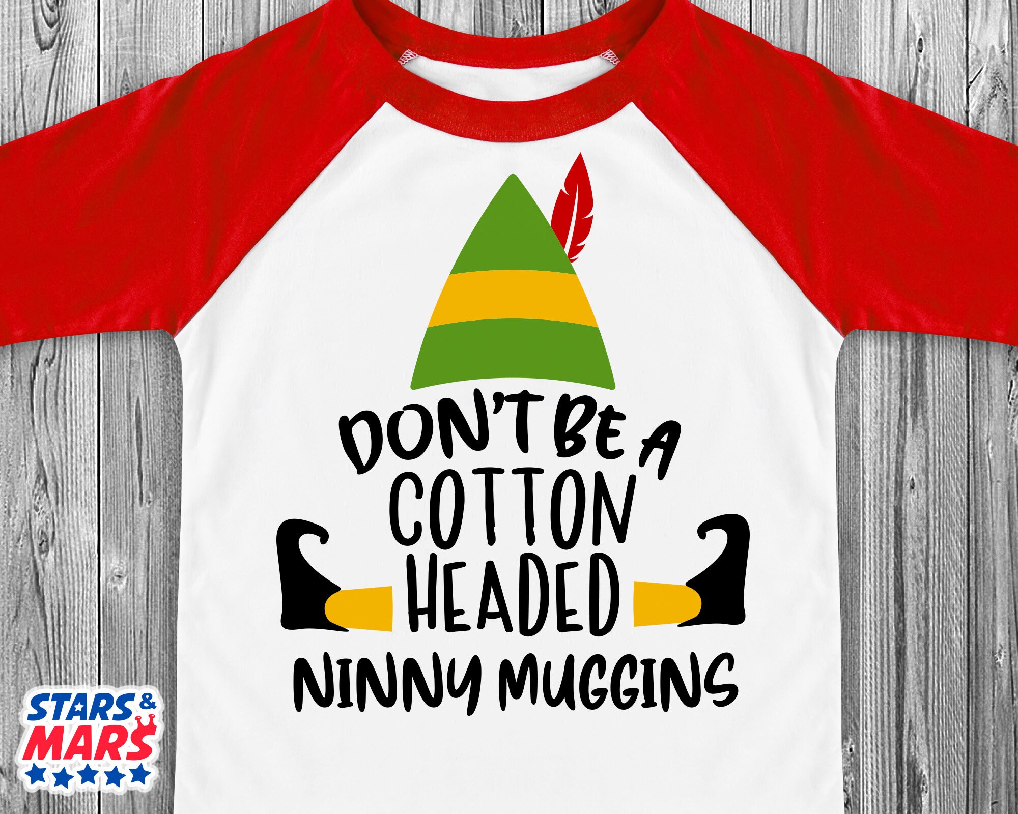Don't Be A Cotton Headed Ninny Muggins Svg Christmas Etsy