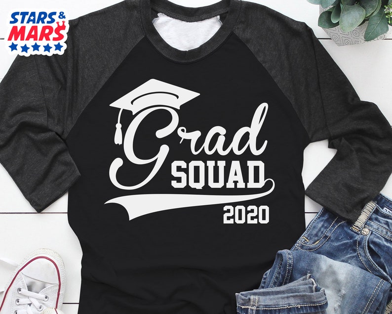 Download Grad Squad 2020 Svg Graduation Shirt Svg Family of Graduate | Etsy