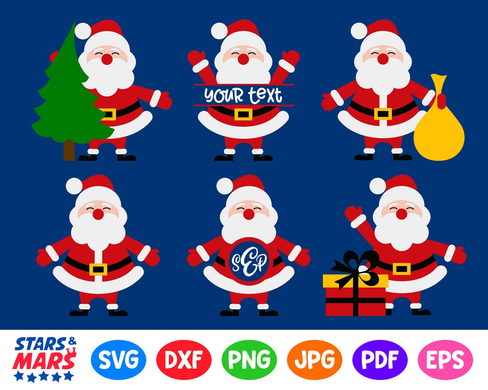 Free Free Layered Santa Svg 670 SVG PNG EPS DXF File