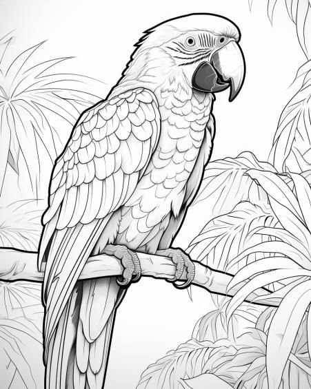 25 Wild Safari Animals Coloring Pages Printable, Safari Coloring Pages