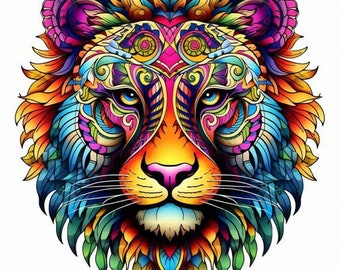 50 páginas para colorear de Mandala de animales, páginas para colorear de Mandala de animales imprimibles para adultos, DESCARGA INSTANTÁNEA, páginas para colorear para adultos