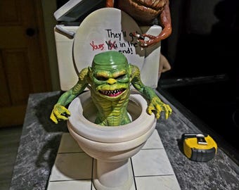 Ghoulies 2 Movie Bust Display Horror Movie Memorabilia Diorama Horror Comedy Figurine Movie Prop Collectibles