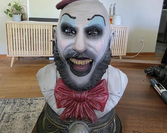 Captain Spaulding head bust horror movie figurine Devils Rejects House of a 1000 corpses
