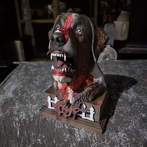 Cujo head bust horror movie memorabilia figurine