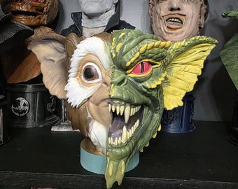 Gremlins Gizmo Gremlin buste de tête culte classique film affichage accessoire horreur figurine statue