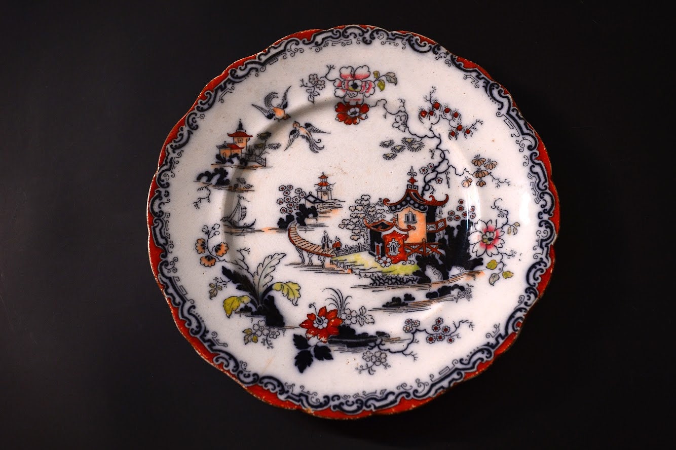 50s Vintage 50s Mcm 4 Pc Pizza Pie Platter 3 Plates By Ideal Ironstone China