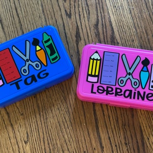 Personalized pencil case
