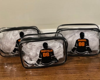 Hockey team gift/hockey tape bag/hockey snack bag