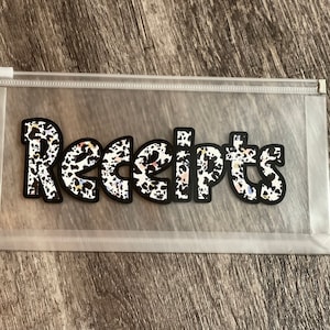 Receipt holder