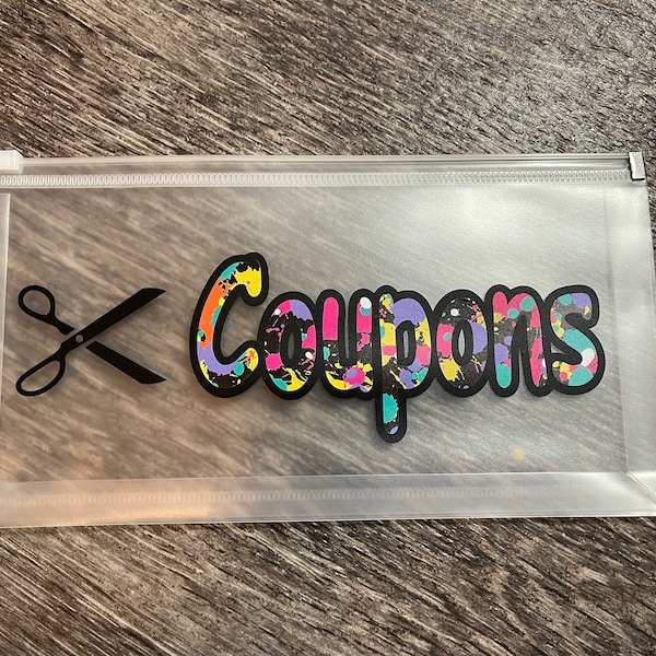 Coupon Pouch Etsy