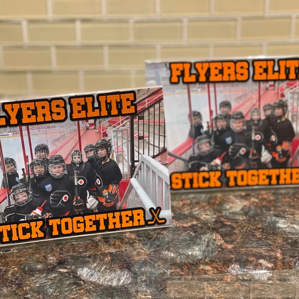 Hockey team gift, Hockey picture frame, personalized hockey picture frame, personalized hockey gift, personalized hockey team gift