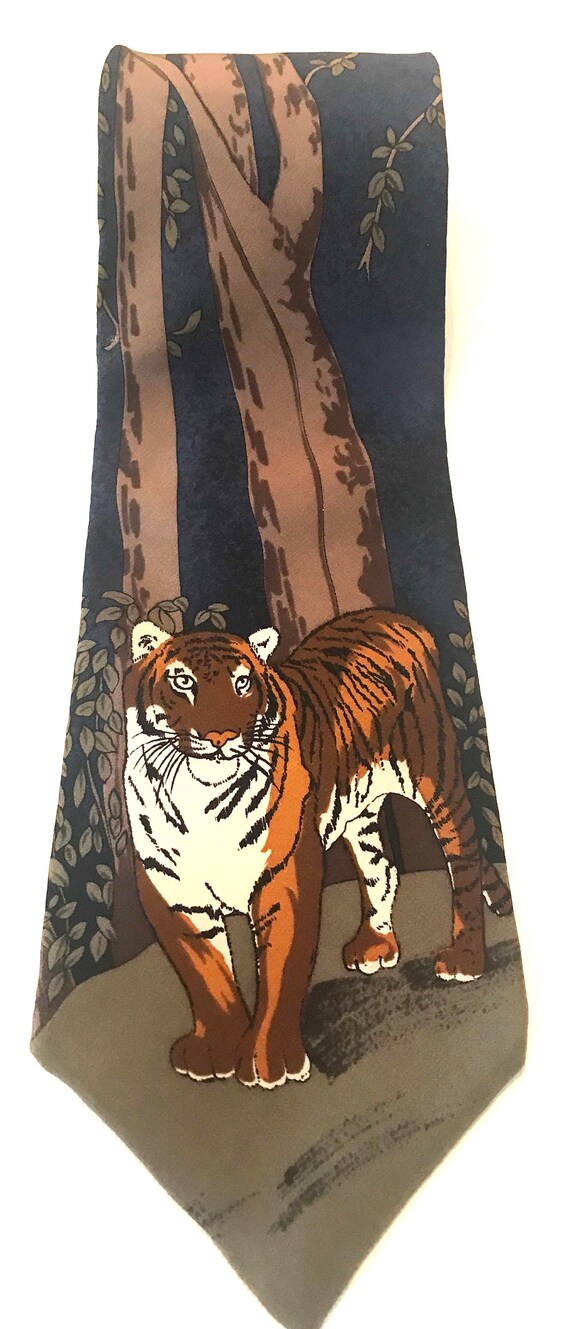 1991 Tiger Necktie by WWF