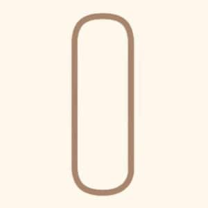 Boho Long Oval Cookie Cutter