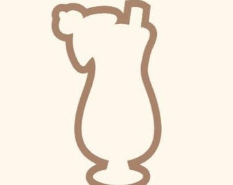 Hurricane Drink Cookie Cutter
