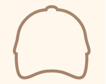 Baseball Cap Cookie Cutter