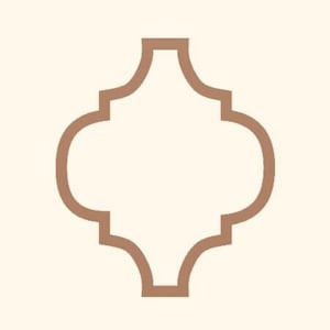 Arabesque Tile Cookie Cutter