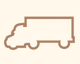 Semi Truck Cookie Cutter