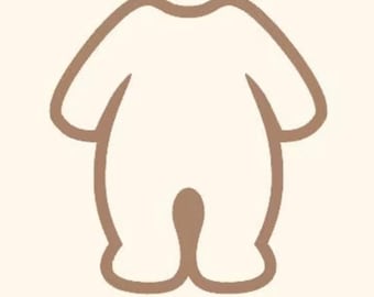 Footie Pajama Cookie Cutter