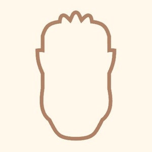 Tiki Man Cookie Cutter