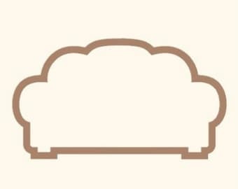 Sofa Cookie Cutter Couch Cookie Cutter