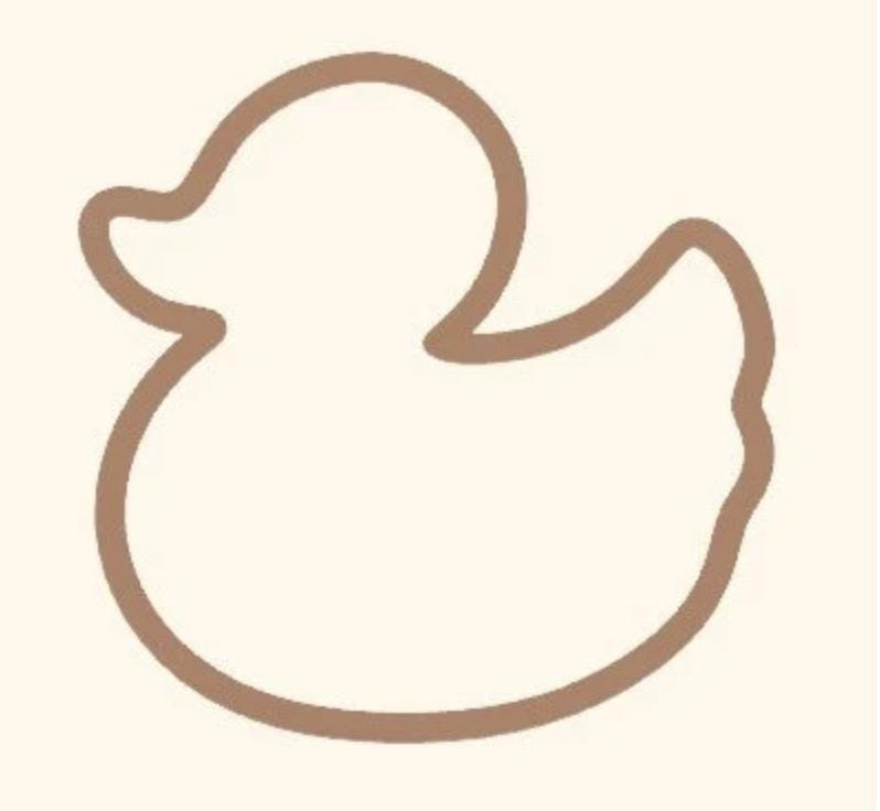 Rubber Duckie Cookie Cutter