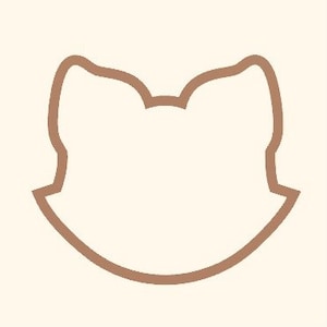 Fox Head Cookie Cutter