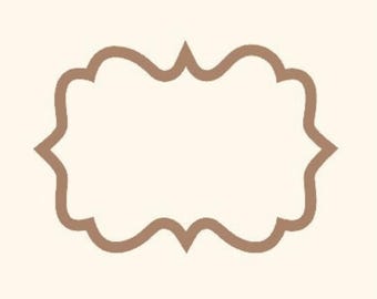 The Magnolia Plaque Cookie Cutter