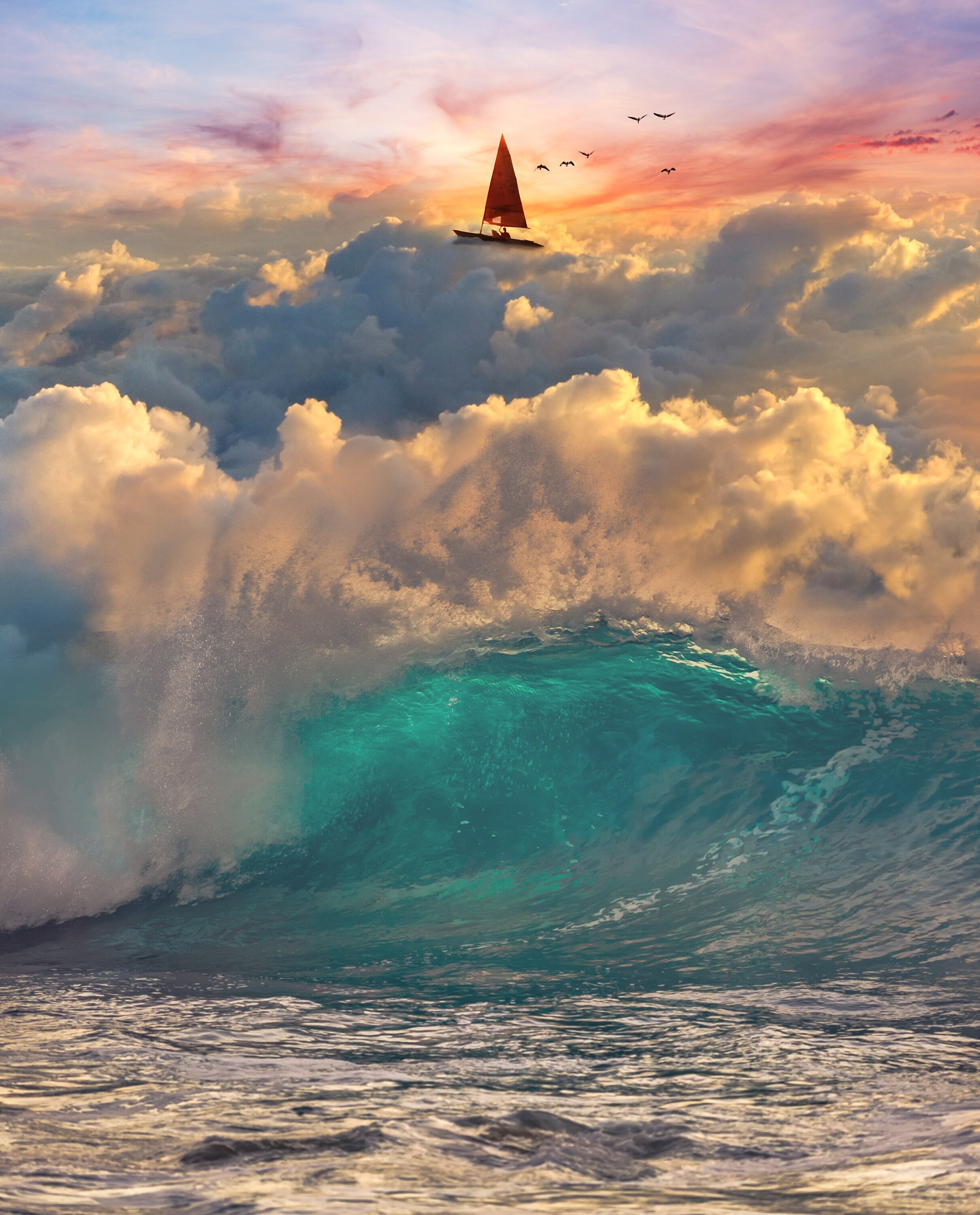 Art Print Photography Magic Wall Art Décor Anniversaire Idée Cadeau Surréalisme Art Planètes Espace 