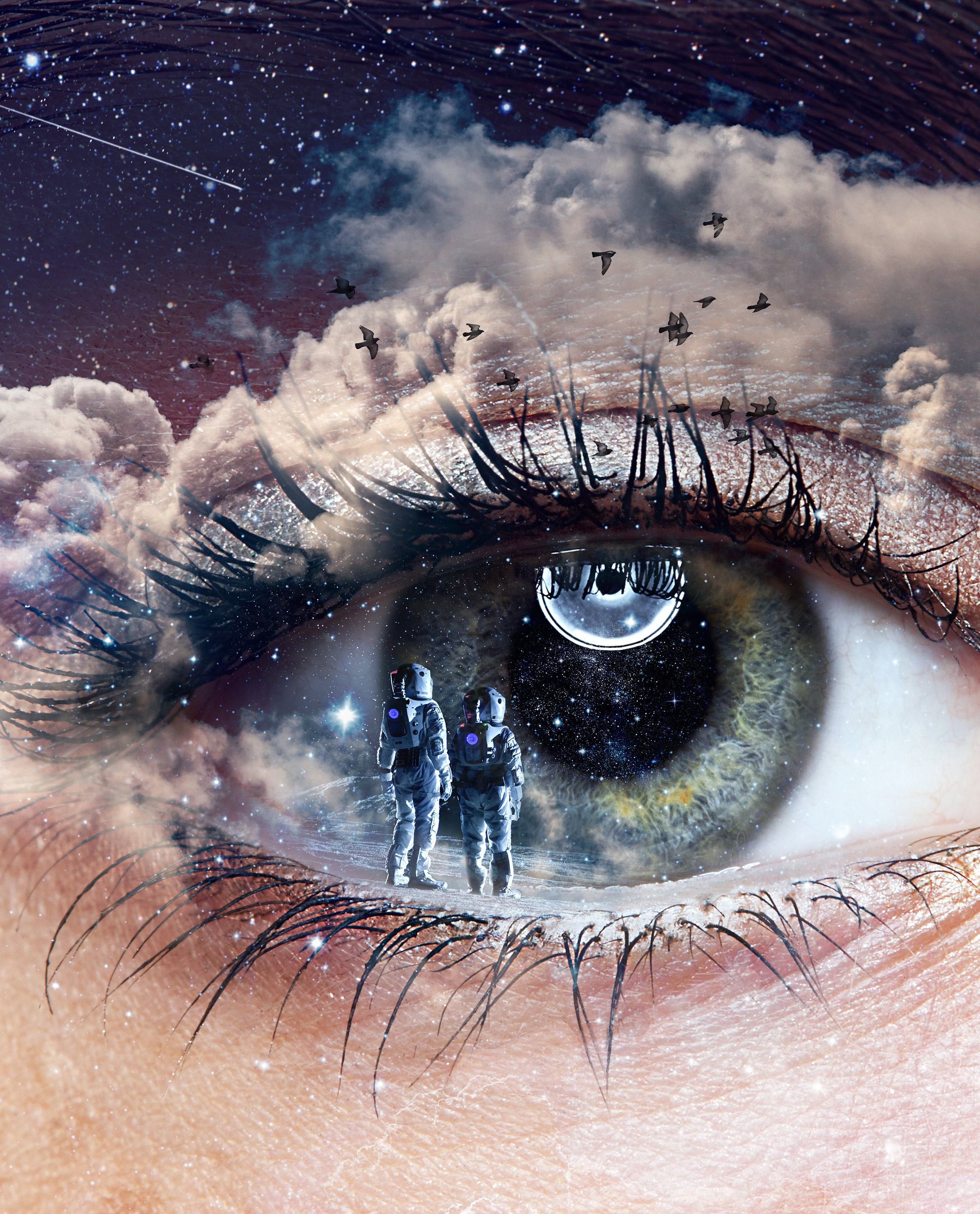 Art Print Photography Magic Wall Art Décor Anniversaire Cadeau Idée Surréaliste Art Planets Space Na