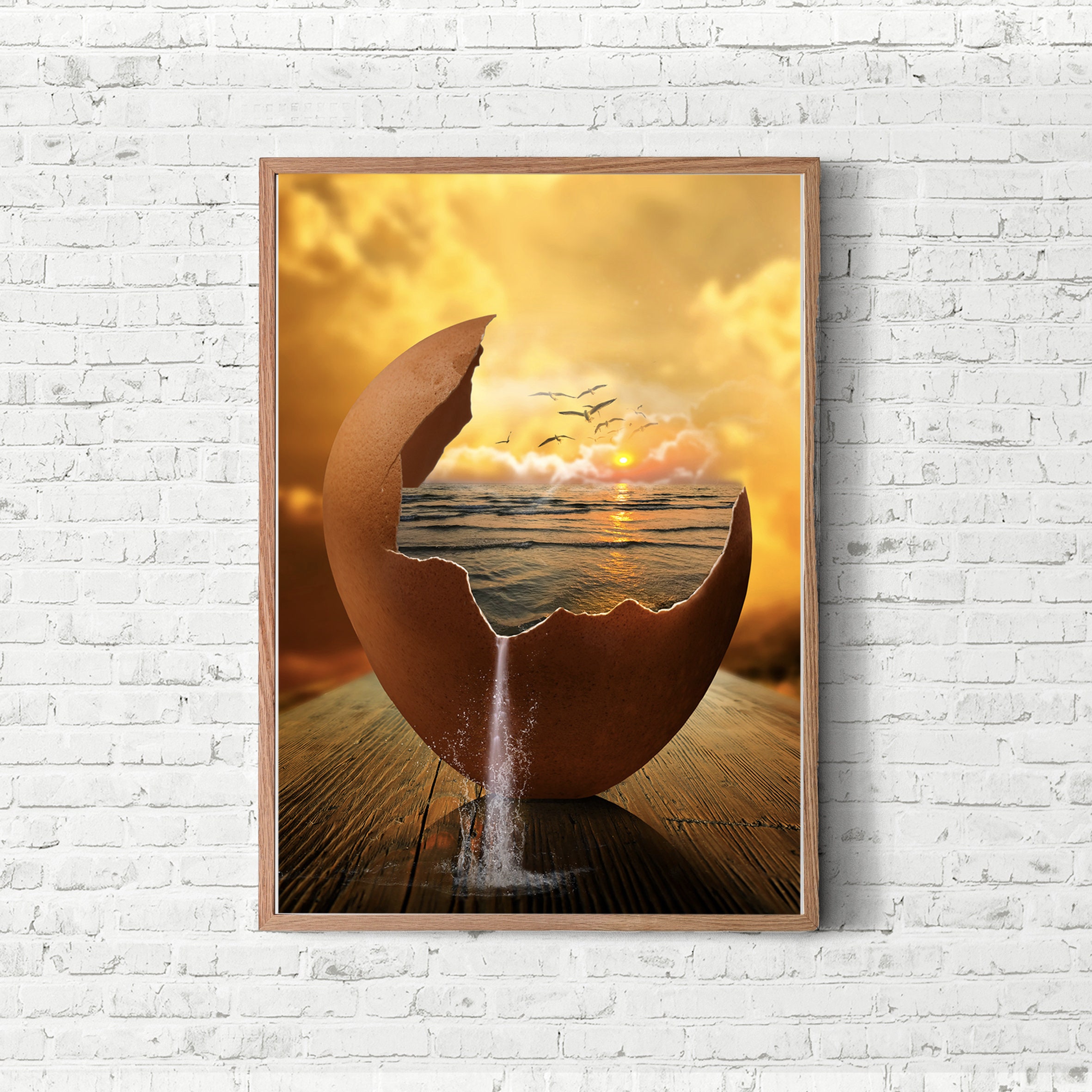 Art Print Photography Magic Wall Art Décor Anniversaire Cadeau Idée Surréaliste Art Planets Space Na