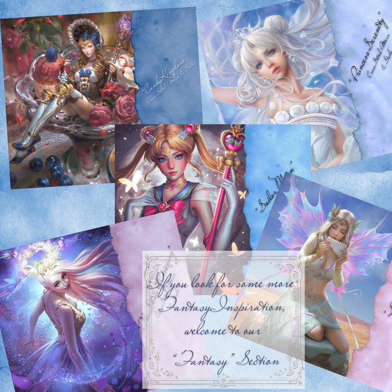 Anime Cross Stitch Pattern PDF Manga Cross Stitch Fantasy Cross Stitch Girl and Gun Cross Stitch Pattern Chart