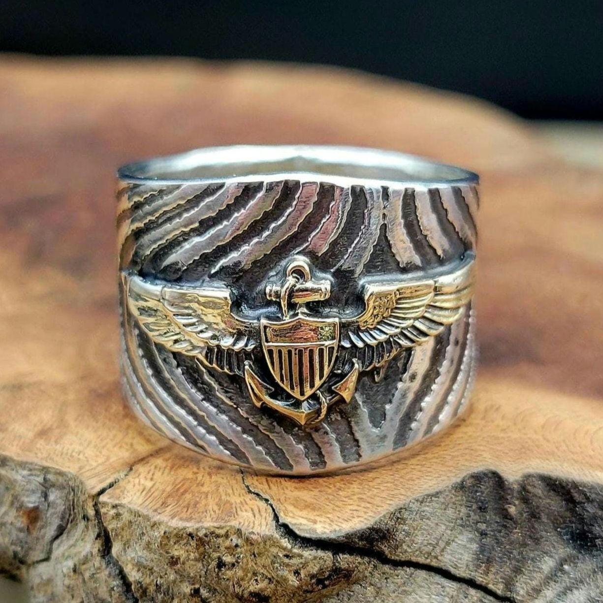 1941’s★アメリカ海軍★Aviator Ring★WW2・ミリタリーリング s-l400.jpg