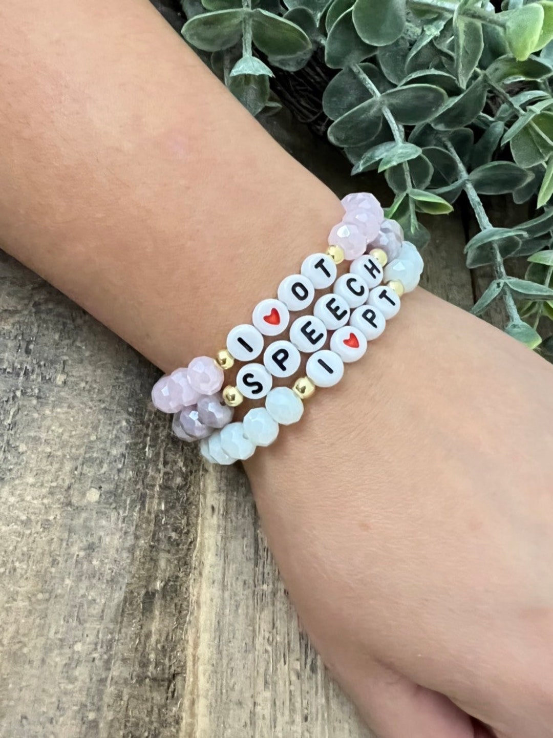 Occupational Therapy Bracelets Speech Bracelets Physical Etsy