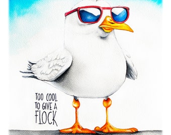 Too Cool to Give a Flock