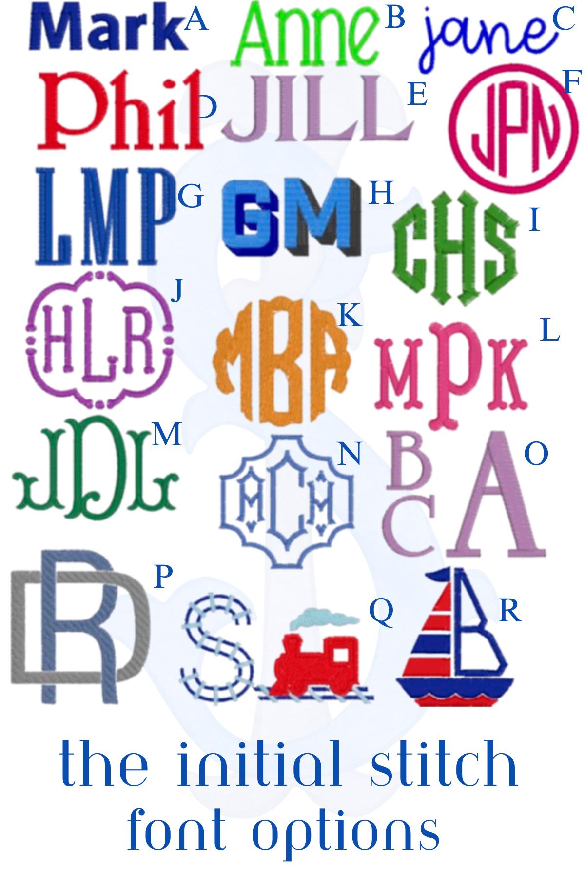 Custom Monogram Permanent Vinyl Decal - Etsy