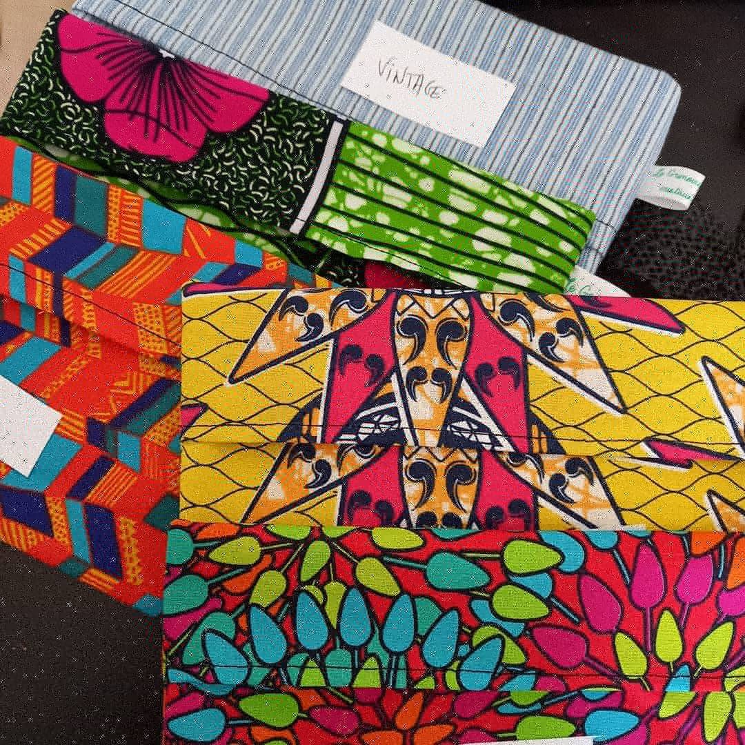 Lot de 2 Pochons Organiseur Sac Double Compartiment Rangement Documents Objets Téléphone