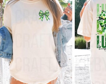 Not Lucky Simply Blessed Png, St Patrick Day Png, Shamrock Png, Cute St Patrick Day Png, Sublimation Design, Digital File
