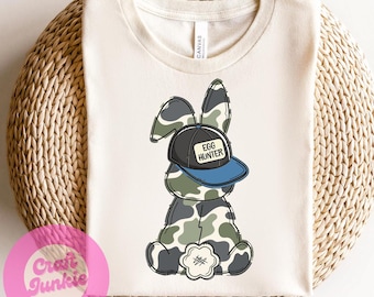 Egg Hunter png, Camo Bunny png, Easter png, Easter Bunny png, Cute Easter png, Boys Easter png, Digital File Only, png files
