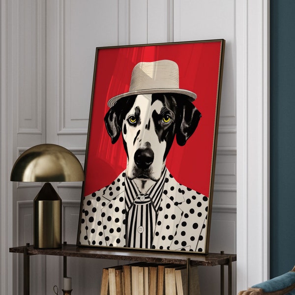 Dalmatian Art Etsy UK