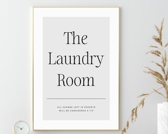 Laundry Room Print | Etsy